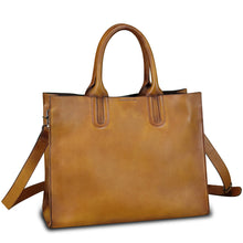 Load image into Gallery viewer, Genuine Leather Purses and Handbags for Women Tote Bag Vintage Crossbody Shoulder Bag Top Handle Bag Satchel