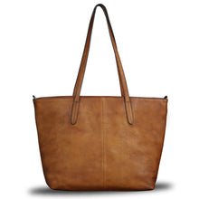 Load image into Gallery viewer, Genuine Leather Handbag Bag for Women Vintage Real Leather Shoulder Bag Purse Handmade Tote Bag Crossbody Bags