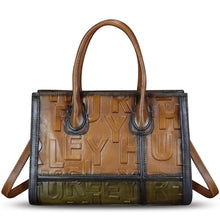 Load image into Gallery viewer, Genuine Leather Purses and Handbags for Women Vintage Real Leather Tote Bag Shoulder Bag Top Handle Satchel Purse