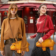 Load image into Gallery viewer, Genuine Leather Purse and Handbag for Women Pig Shape Crossbody Shoulder Bag