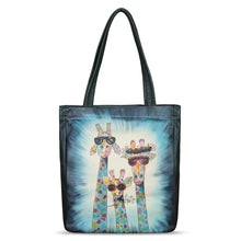 Load image into Gallery viewer, Genuine Leather Shoulder Bag for Women Hand Painted Leather Handbag Handmade Work Tote Bag Casual Shoulder Purse