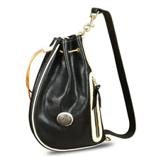 Load image into Gallery viewer, Genuine Leather Sling Bag Retro Crossbody Sling Backpack Handmade Chest Shoulder Daypack Cycling Bag Purse Fanny Pack