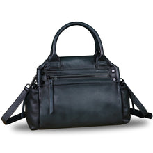 Load image into Gallery viewer, Genuine Leather Handbag for Women Satchel Top Handle Bags Handmade Vintage Crossbody Handbags Retro Purses