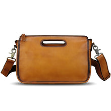 Load image into Gallery viewer, Genuine Leather Purses and Messenger Bag for Men Vintage Leather Briefcase Handbags Satchel Bags Shoulder Bag with Strap