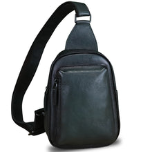 Load image into Gallery viewer, Genuine Leather Small Sling Bag for Women and Men Crossbody Bag Chest Bag Sling Backpack Purses for Hiking Sports Travel