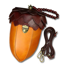 Load image into Gallery viewer, Genuine Leather Small Bag for Women Vintage Handmade Design Cute Cell Phone Purse Satchel Handbag Unique Fashion Shoulder Crossbody Bag