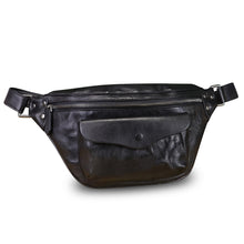 Load image into Gallery viewer, Genuine Leather Fanny Pack for Women and Men Vintage Real Leather Sling Bag Crossbody Bag Fashion Waist Bag Chest Purse
