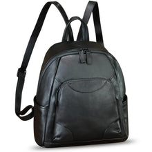 Load image into Gallery viewer, IVTG Genuine Leather Backpack for Women Vintage Handmade Satchel Vintage Knapsack Retro Leather Rucksack Daypack