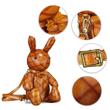 Load image into Gallery viewer, Genuine Leather Purse and Backpack Women Rabbit Shape Shoulder Bag Crossbody Bag