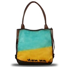 Load image into Gallery viewer, Genuine Leather Shoulder Bag Purse for Women Retro Top Handle Bags Handmade Vintage Crossbody Tote Handbags Purse