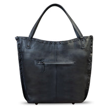 Load image into Gallery viewer, Genuine Leather Shoulder Bag for Women Hand Painted Leather Handbag Handmade Purse Crossbody Work Tote Bag Casual Purse