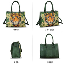 Load image into Gallery viewer, Genuine Leather Purses and Handbags for Women Hand painted Shoulder Bag Tote Bag