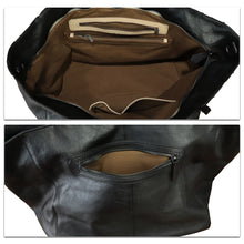 Load image into Gallery viewer, Genuine Leather Shoulder Bag for Women Hand Painted Handbag Handmade Crossbody Work Tote Casual Daypack Purse