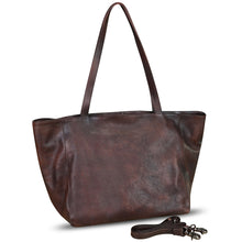 Load image into Gallery viewer, Genuine Leather Handbag Bag for Women Vintage Leather Shoulder Bag Purse Handmade Tote Bags Crossbody Pouch
