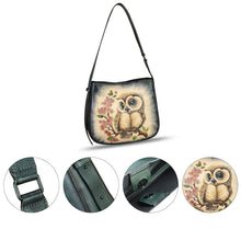 Load image into Gallery viewer, Genuine Leather Shoulder Bag for Women Hand Painted Handbag Handmade Purse Crossbody Sling Purse Casual Daypack