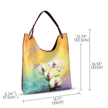 Load image into Gallery viewer, Genuine Leather Hobo Bags for Women Large Tote Bag Vintage Real Leather Shoulder Bag Satchel Purses for Work Notebook