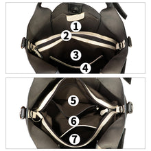 Load image into Gallery viewer, Genuine Leather Handbag Satchel for Women Hand Painted Leather Handmade Work Tote Casual Shoulder Purse Bag