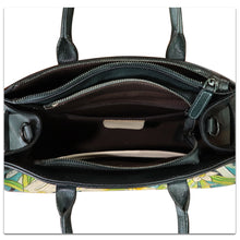 Load image into Gallery viewer, Genuine Leather Satchel for Women Hand Painted Leather Handbag Top Handle Bags Handmade Crossbody Purse Work Tote