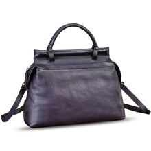 Load image into Gallery viewer, Genuine Leather Handbag for Women Retro Leather Crossbody Bag Pouch Vintage Handbag Purse Ladies Satchel