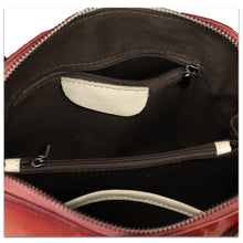 Load image into Gallery viewer, Genuine Leather Crossbody Bag for Women Hand Painted Leather Handmade Crossbody Satchel Purse Pouch