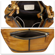 Load image into Gallery viewer, Genuine Leather Crossbody Purses for Women Satchel Purses Vintage Handmade Shoulder Bag Cowhide Handbags