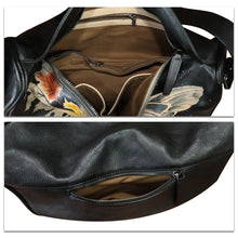 Load image into Gallery viewer, Genuine Leather Crossbody Bag Hand Painted Sling Backpack Retro Handmade Shoulder Daypack Purse Satchel