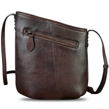 Load image into Gallery viewer, Genuine Leather Crossbody Bag for Women Hand Painted Leather Handmade Crossbody Satchel Purse Handbag