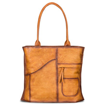 Load image into Gallery viewer, Genuine Leather Shoulder Bag Tote Bag for Women Vintage Real Leather Purses and Handbags Top Handle Satchel Bag