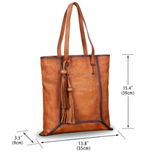 Load image into Gallery viewer, Genuine Leather Large Shoulder Bag Tote Bag for Women Vintage Real Leather Purses and Handbags Satchel Bags