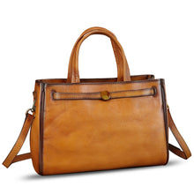 Load image into Gallery viewer, Genuine Leather Handbags for Women Vintage Real Leather Messenger Bag Shoulder Bag Crossbody Bag Satchel Purse