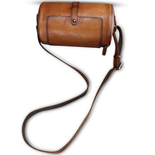 Load image into Gallery viewer, Genuine Leather Crossbody Bag Vintage Handmade Shoulder Purse Retro Satchel Travel Daypack Sling Bag