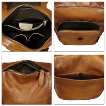 Load image into Gallery viewer, IVTG Genuine Leather Messenger Bag for Men Crossbody Shoulder Bag Satchel Casual Sling Daypack Work Business Daily Purse