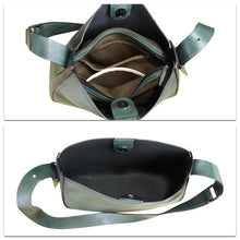 Load image into Gallery viewer, Genuine Leather Shoulder Bag for Women Hand Painted Handbag Handmade Purse Crossbody Sling Purse Casual Daypack