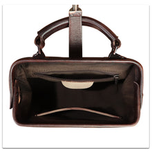 Load image into Gallery viewer, Genuine Leather Handbag Satchel for Women Hand Painted Leather Handmade Pouch Casual Shoulder Purse Bag