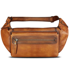 Load image into Gallery viewer, Genuine Leather Fanny Pack for Men and Women Waist Bag Hip Bag Real Leather Fanny Bag Sling Bag Crossbody Bags Chest Purses