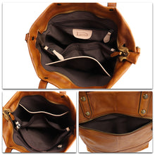 Load image into Gallery viewer, Genuine Leather Satchel Purses Handbags for Women Top Handle Bags Lady Crossbody Shoulder Tote Bag