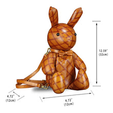 Load image into Gallery viewer, Genuine Leather Purse and Backpack Women Rabbit Shape Shoulder Bag Crossbody Bag