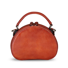 Load image into Gallery viewer, Genuine Leather Crossbody Bag for Women Hand Painted Leather Handmade Small Satchel Handbag Crossbody Purse