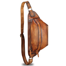 Load image into Gallery viewer, Genuine Leather Fanny Packs for Men and Women Hip Waist Bag Real Leather Fanny Bag Sling Bag Crossbody Chest Purses