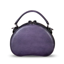 Load image into Gallery viewer, Genuine Leather Crossbody Bag for Women Hand Painted Leather Handmade Small Satchel Handbag Crossbody Purse