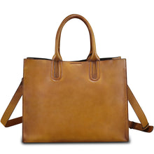 Load image into Gallery viewer, Genuine Leather Purses and Handbags for Women Tote Bag Vintage Crossbody Shoulder Bag Top Handle Bag Satchel