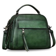 Load image into Gallery viewer, Genuine Leather Purses and Handbags for Women Shoulder Bag Vintage Handmade Real Leather Crossbody Satchel Purse with Strap