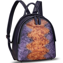 Load image into Gallery viewer, Genuine Leather Backpack for Women Vintage Womens Real Leather Rucksack Fashion Daypack Shoulder Knapsack Purse