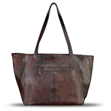 Load image into Gallery viewer, Genuine Leather Shoulder Bag for Women Hand Painted Handbag Handmade Crossbody Work Tote Casual Daypack Purse