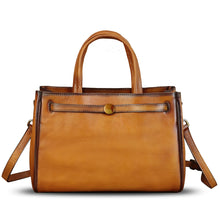 Load image into Gallery viewer, Genuine Leather Handbags for Women Vintage Real Leather Messenger Bag Shoulder Bag Crossbody Bag Satchel Purse