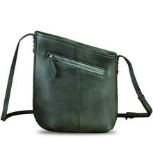 Load image into Gallery viewer, Genuine Leather Crossbody Bag for Women Hand Painted Leather Handmade Crossbody Satchel Purse Handbag