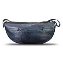 Load image into Gallery viewer, Genuine Leather Crossbody Bag Hand Painted Sling Backpack Retro Handmade Shoulder Daypack Purse Satchel