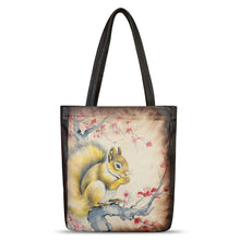 Load image into Gallery viewer, Genuine Leather Shoulder Bag for Women Hand Painted Leather Handbag Handmade Work Tote Bag Casual Shoulder Purse