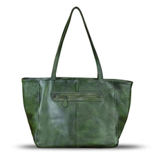 Load image into Gallery viewer, Genuine Leather Shoulder Bag for Women Hand Painted Handbag Handmade Crossbody Work Tote Casual Daypack Purse