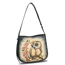 Load image into Gallery viewer, Genuine Leather Shoulder Bag for Women Hand Painted Handbag Handmade Purse Crossbody Sling Purse Casual Daypack